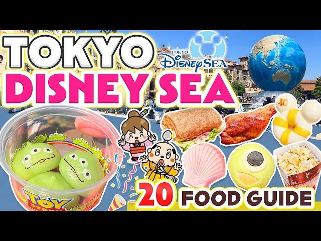 Tokyo DisneySea Street Food Tour 2023! Japan Travel Vlog