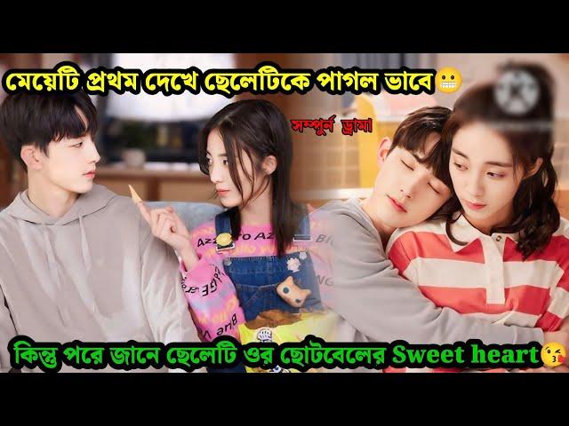 দুই বন্ধু যখন লুকিয়ে প্রেম করে||Meeting you explained in Bangla ||Cdrama in Bangla ||@Juhimahi