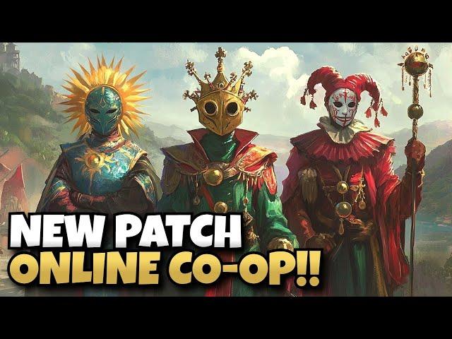 New Patch and Online Co-op in this Friendly Fire Bullet Heaven! | The Spell Brigade Live