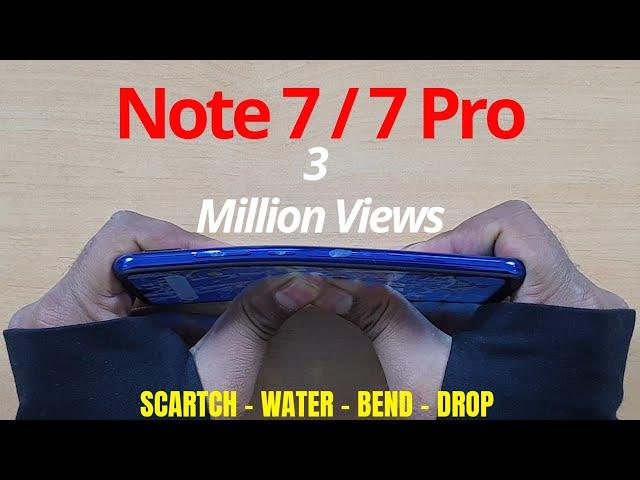 Redmi Note 7 Pro Bend Test | Redmi Note 7 Durability Test !