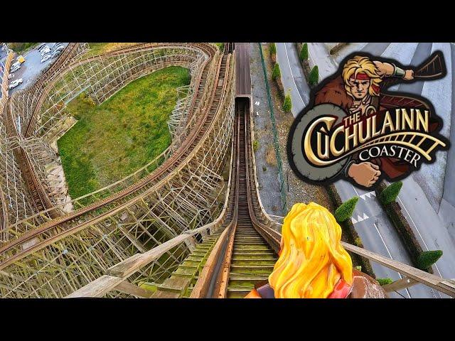 Cú Chulainn Coaster 4K On Ride POV - Emerald Park