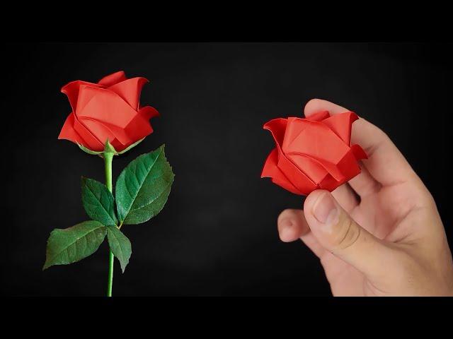 Origami Kawasaki Rose - Simplified Version