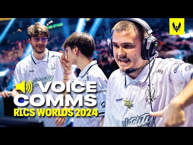 Inside the comms from a RLCS Worlds team | JBL Quantum Voice Comms