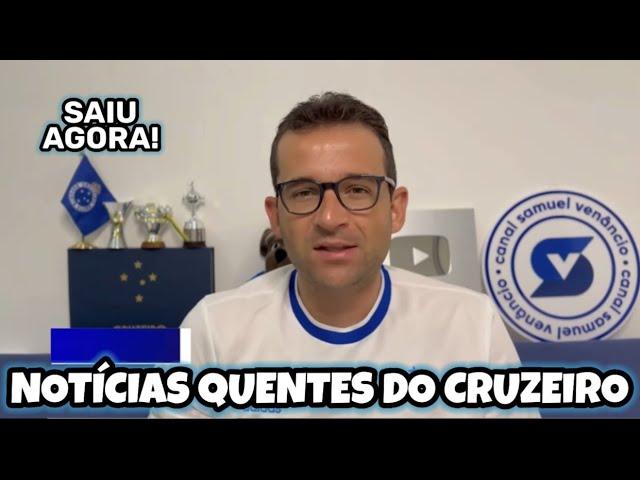 SAMUEL VENÂNCIO! CRUZEIRO X FLUMINENSE SERÁ NO MINEIRÃO E GRAMA DA TOCA 2! NOTÍCIAS DO CRUZEIRO HOJE