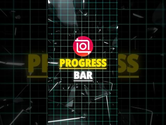 Inshot | Progress Bar Tutorial  #shorts #tutorial #inshot