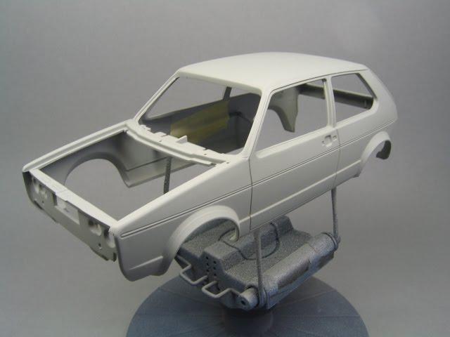 How To: Prepare the body of your scale model before paint