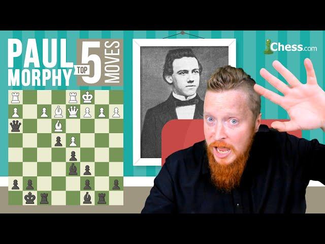 Paul Morphy's 5 Most Brilliant Chess Moves