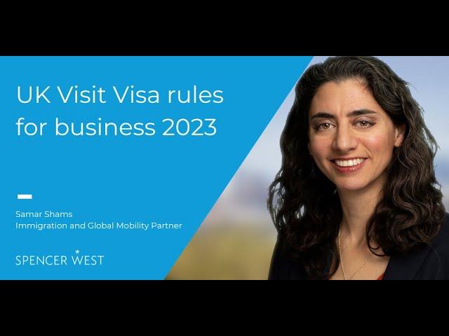 UK Visit Visa Rules for Business 2023