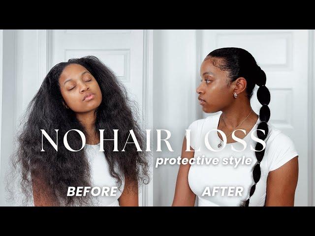 The BEST Hair Growth Method! This has quickly become my favorite “in between” protective style