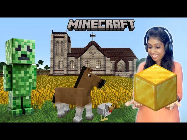 MINECRAFT - I Found A GOLDEN TREASURE in Minecraft Day 1 | Jeni Gaming 2.0