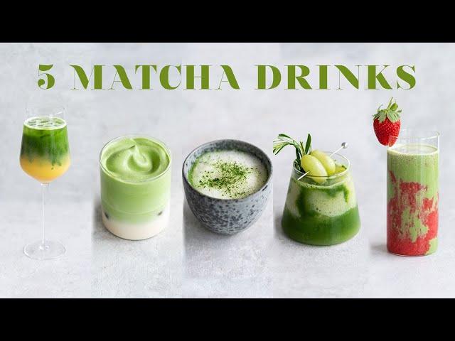 5 Delicious Matcha Drinks to Try at Home