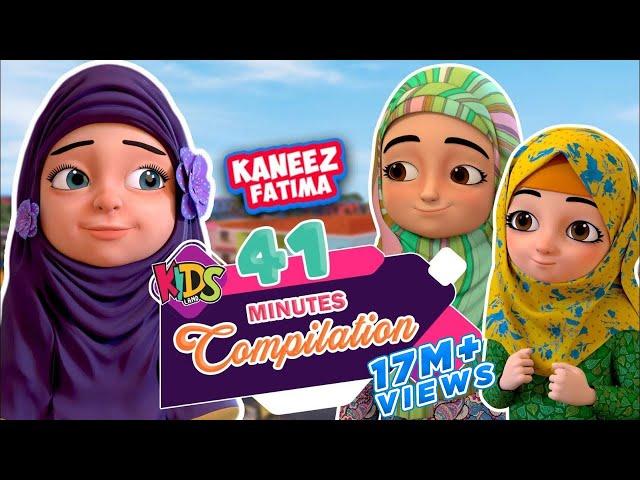 Kaneez Fatima Cartoon Series Compilation | Episodes 11 to 15 | 3D Animation Urdu Stories For Kids