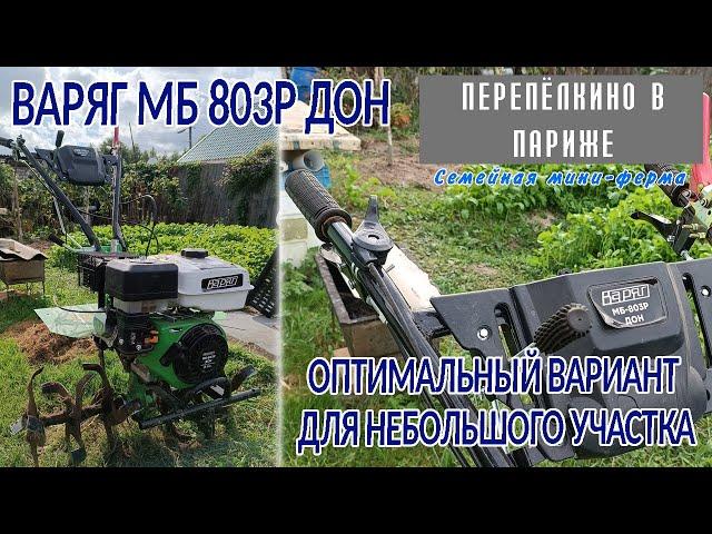 НАШ ПОМОЩНИК   МОТОБЛОК ВАРЯГ МБ 803Р ДОН