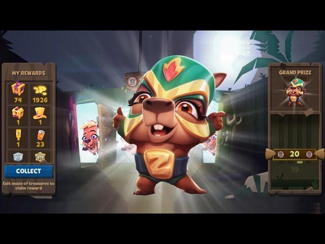 Unlock "New" Character + Skin In Maze Of Treasure | Zooba