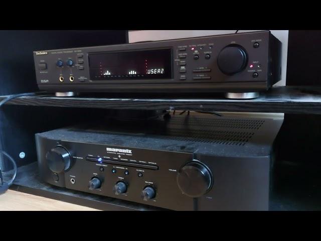 TECHNICS SH-GE90 AND MARANTZ PM6007