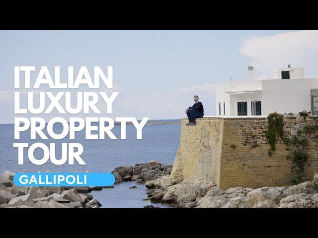 Tour a luxury loft by the sea in Gallipoli Puglia, Italy!