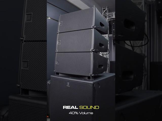 Digital JBL SRX900 Line Arrays Speaker Setup and Test Sound! #audio #loudspeaker #shortsvideo #dj