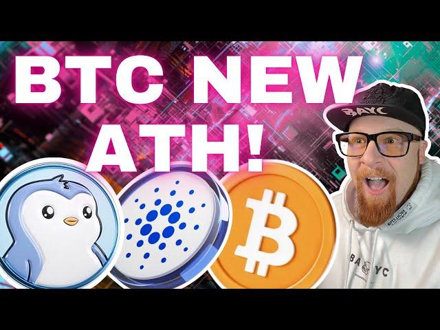 BITCOIN BREAKS ALL TIME HIGH ($PENGU IS LIVE!)