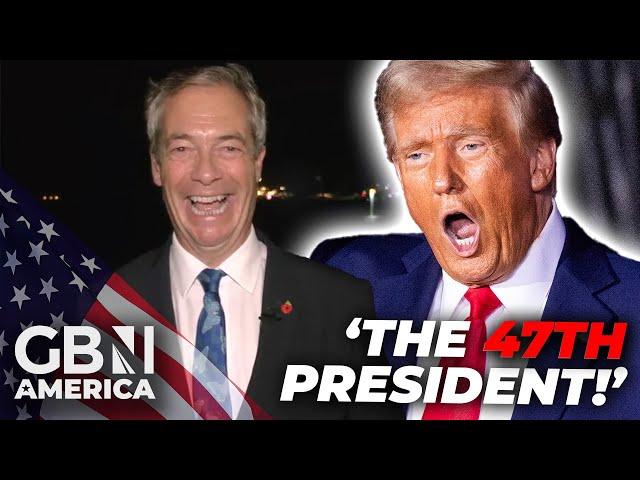 Nigel Farage reveals conversation with Donald Trump on eve of election 'VICTORY'