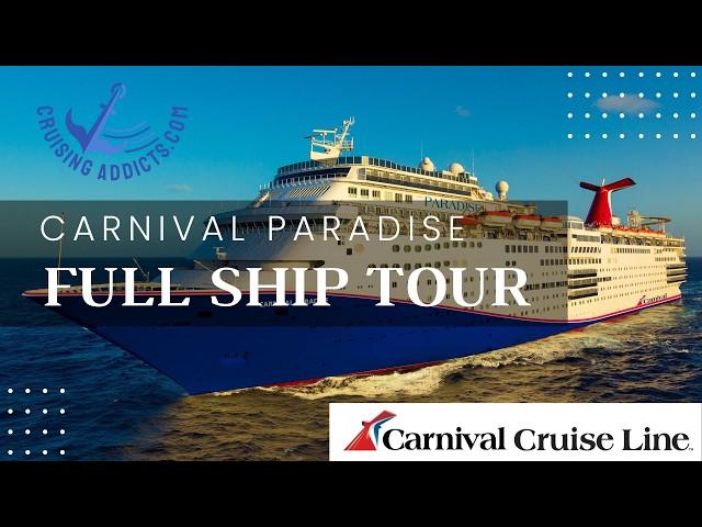 Cruise Ship Tours - Carnival Paradise Full Ship Tour | Full Walkthrough and Deck-by-Deck Guide