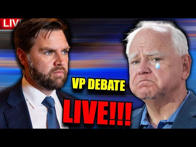 WATCH LIVE: Vice Presidential Debate! JD Vance vs. Tim Waltz