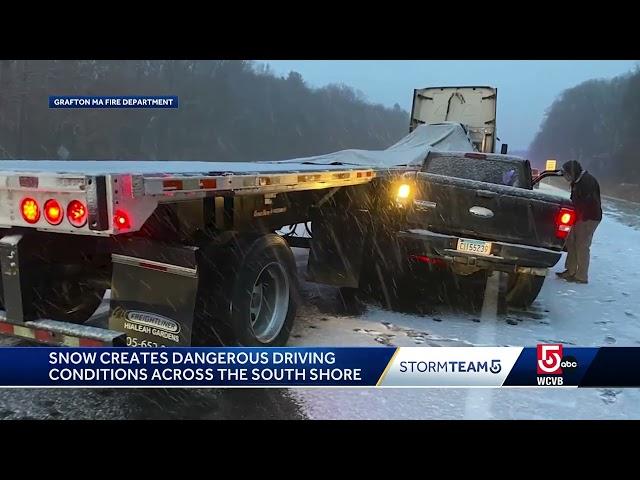 Sledding, skiing, skating: Snowy Saturday fun in Massachusetts