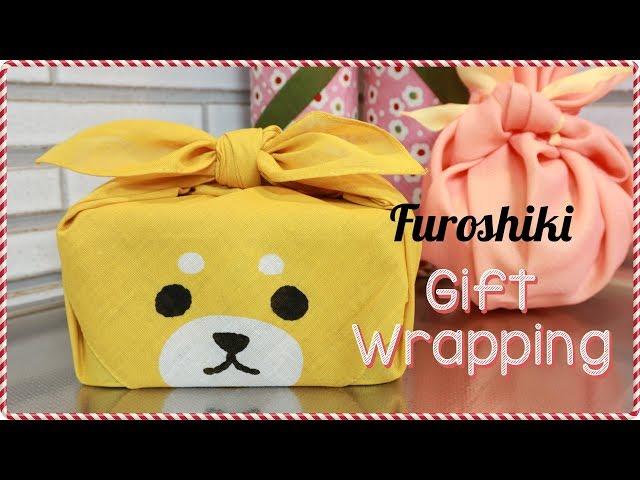 Furoshiki Gift Wrapping | #CraftyMagicDecember