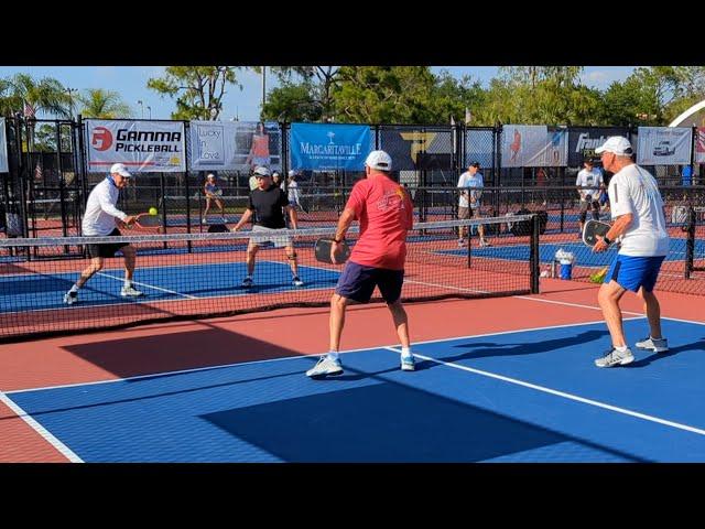 Gold Medal Match: Men's 75+ Pickleball at US Open 2024