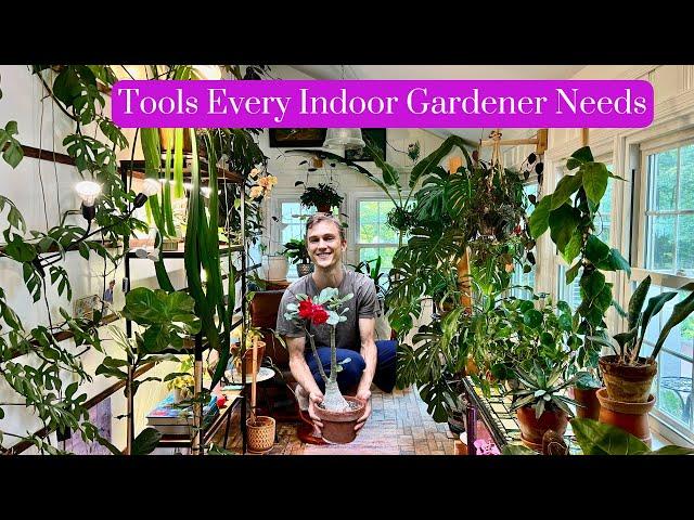 Tools Every Houseplant Gardener Needs for Indoor Plants - Part 1