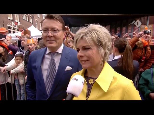 Koningsdag 2018 - Interview met Constantijn en Laurentien