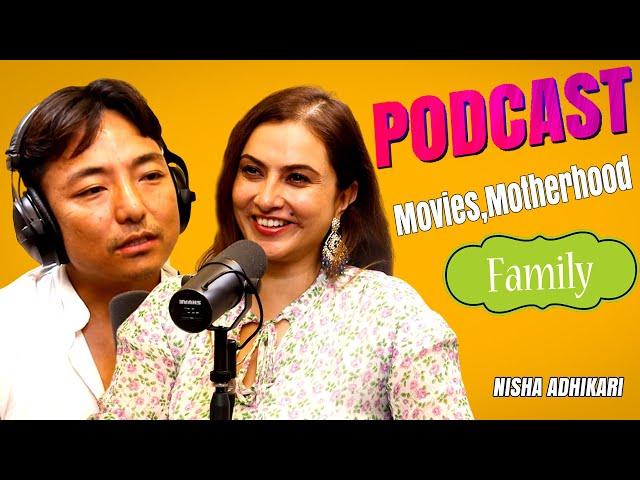 Nisha Adhikari talks about Movie Journey,Motherhood&Family! Biswa Limbu Podcast ep - 305