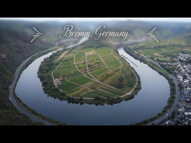 Bremm, Germany Travel (Secret Spot Drone Views of Moselle River)