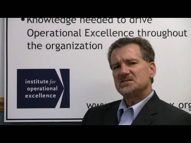 The Institute for  Operational Excellence