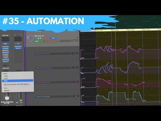 #35 - Automation For Adding Life & Movement to Your Music (Newbie to Ninja - Logic Pro Series)