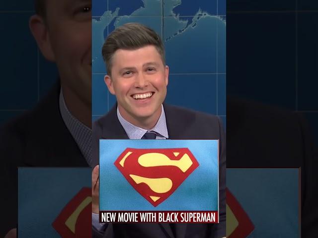 Colin Jost And The Black Superman Joke | "SNL Joke Swap" #shorts #comedy #funny