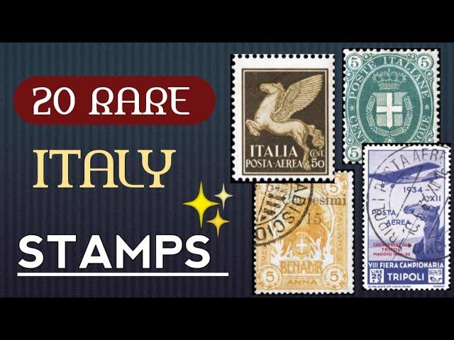 Most Valuable Stamps Italy | Italian Stamps Worth Money