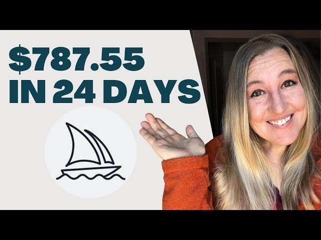 How I MADE $787.55 in low content book income with Midjourney in 24 days (ONE BOOK)