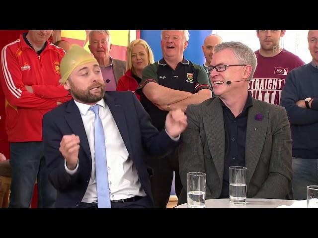 Joe Brolly meets Joe Brolly on The Sunday Game Live