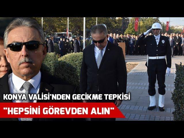 Anma töreni gecikince Vali 'görevden alın' talimatı verdi