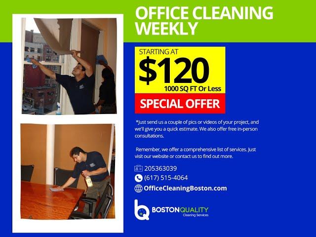 OFFER | Office Cleaning Weekly - Starts at $120