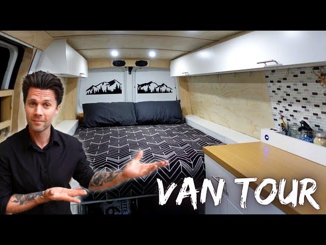 Stealth Van Tour | The Ultimate Cargo Van Conversion for Urban Living