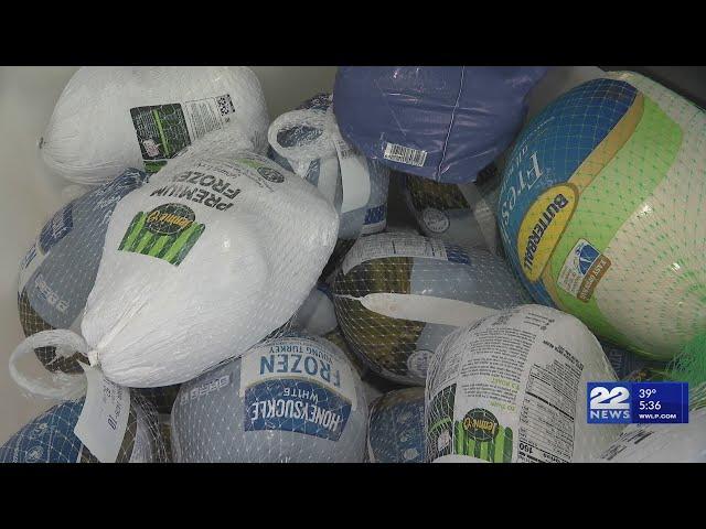 Gray House receives turkey donations to help provide holiday meals