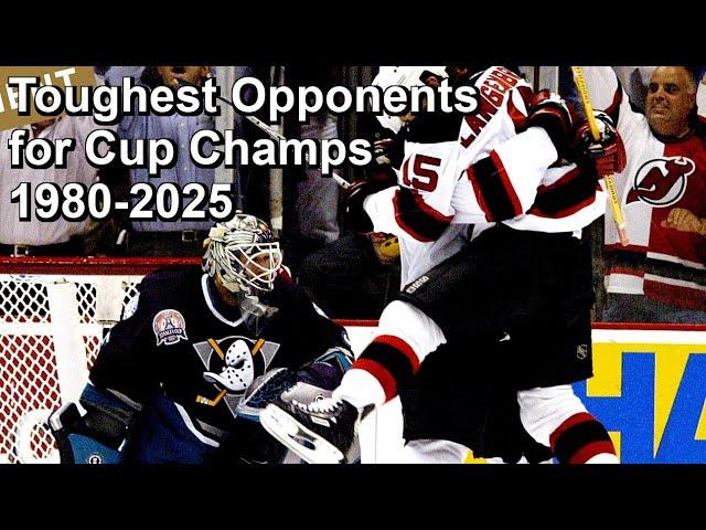 The Teams That Pushed Cup Champs to the Limit (1980 Through 2025)