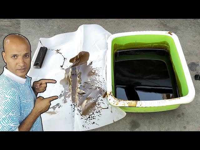 عند تغيير زيت السيارة جرب هذة الحيلة ولن تندم