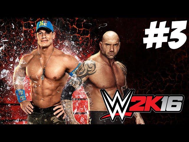 WWE 2K16 Kariyer - MEVZULAR - Bölüm 3