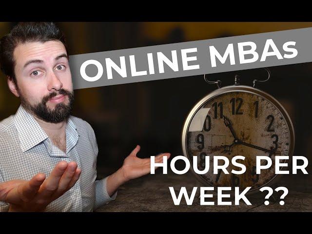 Online MBA Programs | How Much of a Time Commitment Is It??