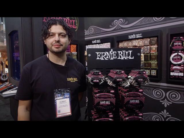 Ernie Ball: Flat Ribbon Patch Cables Live from NAMM 2020