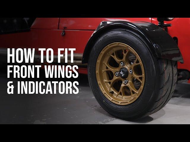 How To : Fit Front Wings & LED Side Indicators