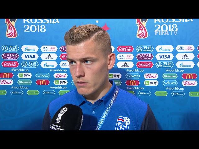 Alfred FINNBOGASON (Iceland) - Post Match Interview - MATCH 7