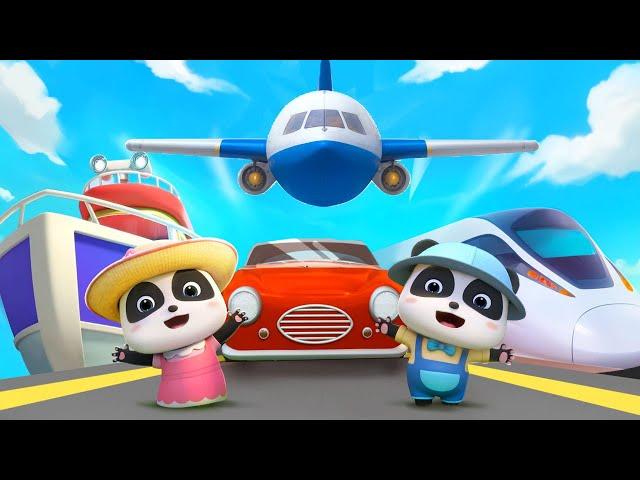 Transportation Song | ABC Transportation Song | Vehicles Song | Nursery Rhyme & Kids Songs | BabyBus